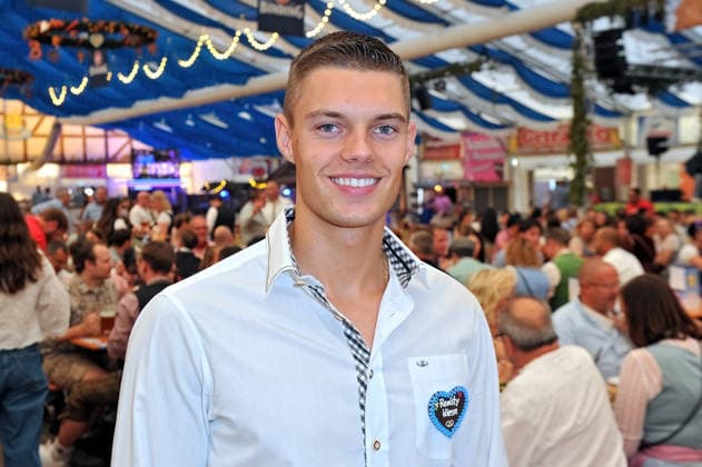 REALITY WIESN at the Frankfurt Oktoberfest: Luis Pawolka at the REALITY WIESN event during the Frankfurt Oktoberfest on September 10, 2026, at Deutsche Bank Park, Frankfurt am Main 20260910MWI116451