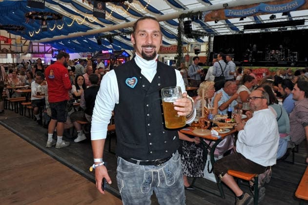 REALITY WIESN at the Frankfurt Oktoberfest: Sandy Fähse at the REALITY WIESN event at the Frankfurt Oktoberfest on September 10, 2026, at Deutsche Bank Park, Frankfurt am Main 20260910MWI116470