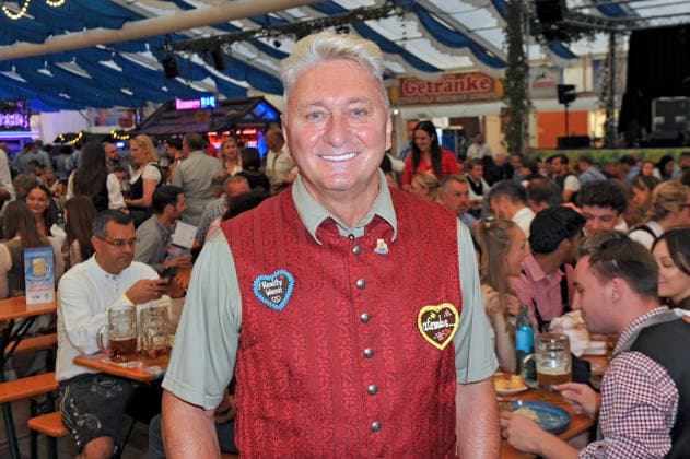 REALITY WIESN at the Frankfurt Oktoberfest: Hubert Fella at the REALITY WIESN event at the Frankfurt Oktoberfest on September 10, 2026, at Deutsche Bank Park, Frankfurt am Main 20260910MWI116501
