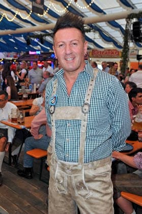 REALITY WIESN at the Frankfurt Oktoberfest: Ennesto Monte at the REALITY WIESN event at the Frankfurt Oktoberfest on September 10, 2026, at Deutsche Bank Park, Frankfurt am Main 20260910MWI116539