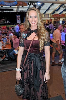 REALITY WIESN at the Frankfurt Oktoberfest: Christina Grass at the REALITY WIESN event at the Frankfurt Oktoberfest on September 10, 2026, at Deutsche Bank Park, Frankfurt am Main 20260910MWI116570