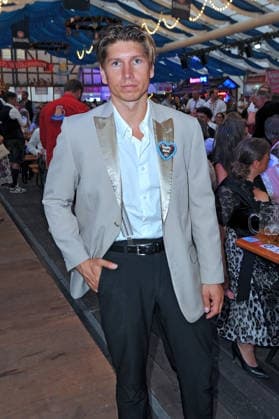 REALITY WIESN at the Frankfurt Oktoberfest: Giovanni Weisheit at the REALITY WIESN event during the Frankfurt Oktoberfest on September 10, 2026, at Deutsche Bank Park, Frankfurt am Main 20260910MWI116641