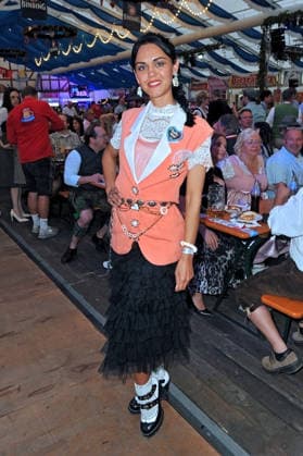REALITY WIESN at the Frankfurt Oktoberfest: Vanessa Neigert at the REALITY WIESN event at the Frankfurt Oktoberfest on September 10, 2026, at Deutsche Bank Park, Frankfurt am Main 20260910MWI116648