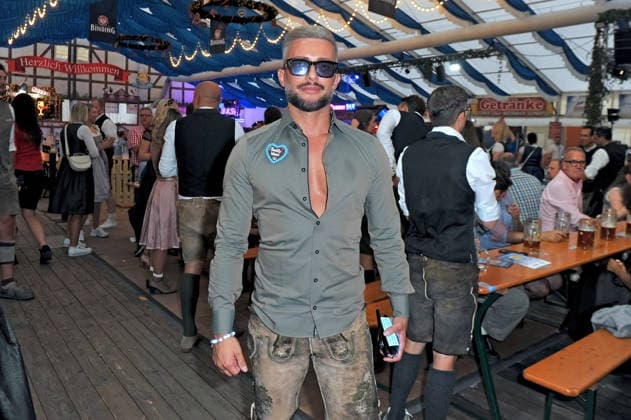 REALITY WIESN at the Frankfurt Oktoberfest: Domenico de Cicco at the REALITY WIESN event at the Frankfurt Oktoberfest on September 10, 2026, at Deutsche Bank Park, Frankfurt am Main 20260910MWI116682