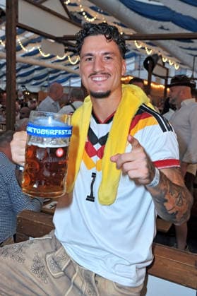 REALITY WIESN at the Frankfurt Oktoberfest Micha Schue at the REALITY WIESN event at the Frankfurt Oktoberfest on September 10, 2026, at Deutsche Bank Park, Frankfurt am Main 20260910MWI116702