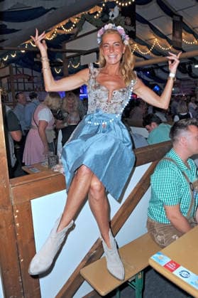REALITY WIESN at the Frankfurt Oktoberfest: Giulia Siegel at the REALITY WIESN event at the Frankfurt Oktoberfest on September 10, 2026, at Deutsche Bank Park, Frankfurt am Main 20260910MWI116707
