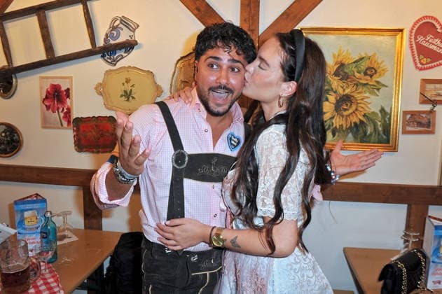 REALITY WIESN at the Frankfurt Oktoberfest: Amir Hosseiny and Fabienne Neumann at the REALITY WIESN event at the Frankfurt Oktoberfest on September 10, 2026, at Deutsche Bank Park, Frankfurt am Main 20260910MWI116814