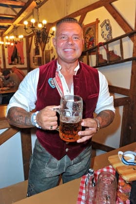 REALITY WIESN at the Frankfurt Oktoberfest: Stefan Braun at the REALITY WIESN event at the Frankfurt Oktoberfest on September 10, 2026, at Deutsche Bank Park, Frankfurt am Main 20260910MWI116826