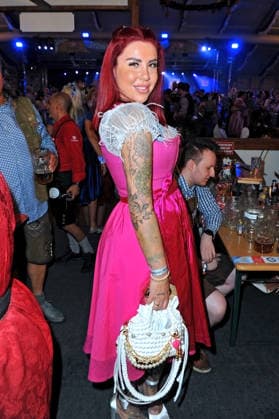 REALITY WIESN at the Frankfurt Oktoberfest: Kate Merlan at the REALITY WIESN event at the Frankfurt Oktoberfest on September 10, 2026, at Deutsche Bank Park, Frankfurt am Main 20260910MWI116840