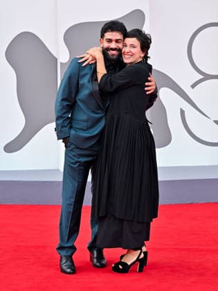 IPA88402393 - Venice, 83rd Venice International Film Festival 2026 - Night 10 - Red carpet for the film KAMI NOUR (A BIT OF LIGHT) - Pictured: guest  Copyright: xManuelexMangiarottix xPoolxPhotoxEventsx08x IPA88402393
