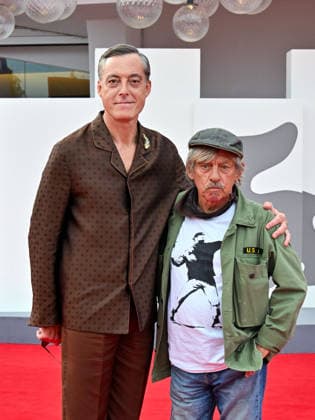 IPA88402417 - Venice, 83rd Venice International Film Festival 2026 - Night 10 - Red carpet for the film KAMI NOUR (A BIT OF LIGHT) - Pictured: Maurizio Lombardi, Paolo Rossi  Copyright: xManuelexMangiarottix xPoolxPhotoxEventsx08x IPA88402417