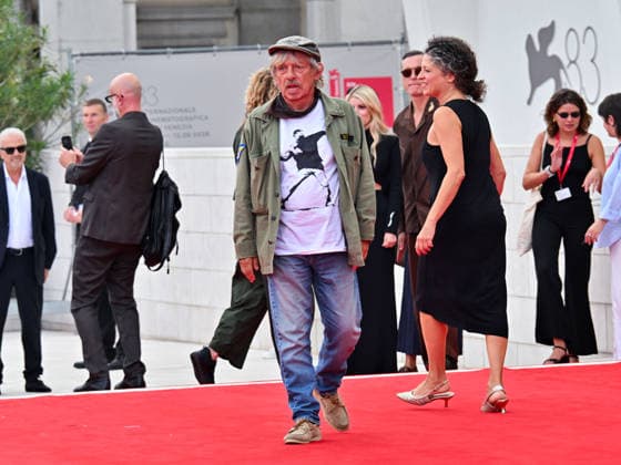 IPA88401414 - Venice, 83rd Venice International Film Festival 2026 - Night 10 - Red carpet for the film KAMI NOUR (A BIT OF LIGHT) - Pictured: Paolo Rossi  Copyright: xManuelexMangiarottix xPoolxPhotoxEventsx08x IPA88401414
