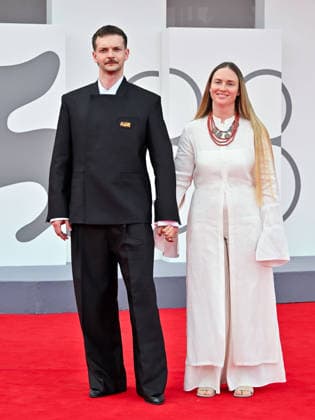 IPA88402411 - Venice, 83rd Venice International Film Festival 2026 - Night 10 - Red carpet for the film KAMI NOUR (A BIT OF LIGHT) - Pictured: guest  Copyright: xManuelexMangiarottix xPoolxPhotoxEventsx08x IPA88402411