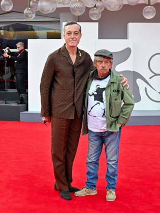IPA88402414 - Venice, 83rd Venice International Film Festival 2026 - Night 10 - Red carpet for the film KAMI NOUR (A BIT OF LIGHT) - Pictured: Maurizio Lombardi, Paolo Rossi  Copyright: xManuelexMangiarottix xPoolxPhotoxEventsx08x IPA88402414
