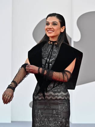 IPA88402904 - Venice, 83rd Venice International Film Festival 2026 - Night 10. Red Carpet for the film KAMI NOUR (A BIT OF LIGHT). Pictured: Sadaf Asgary  Copyright: xManuelexMangiarottix xPoolxPhotoxEventsx08x IPA88402904