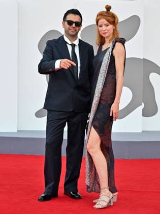 IPA88402915 - Venice, 83rd Venice International Film Festival 2026 - Night 10. Red carpet event for the film KAMI NOUR (A BIT OF LIGHT). Pictured: Milad Khosravi, Odessa Rae  Copyright: xManuelexMangiarottix xPoolxPhotoxEventsx08x IPA88402915