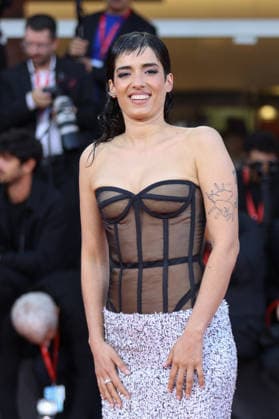 Venice 2026 Ritorno a Buenos Aires Screening NB Verónica Gerez attending the Ritorno a Buenos Aires Red carpet as part of the 83th Venice International Film Festival at the Lido in Venice, Italy on September 11, 2026. Photo by Nasser Berzane ABACAPRESS.COM Venice Italy  Copyright: xBerzanexNasser ABACAx