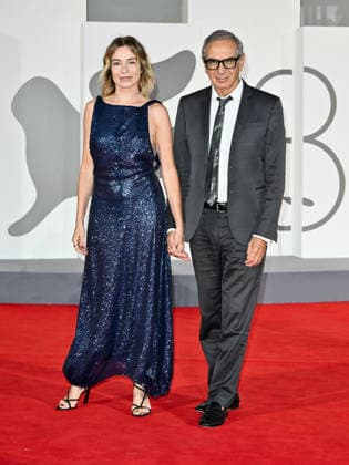 IPA88407050 - Venice, 83rd Venice International Film Festival 2026 - Night 10 - Red carpet for the Nuovo IMAIE Award. Pictured: Stefania Rocca, Carlo Capasa  Copyright: xSimonexComix xPoolxPhotoxEventsx08x IPA88407050