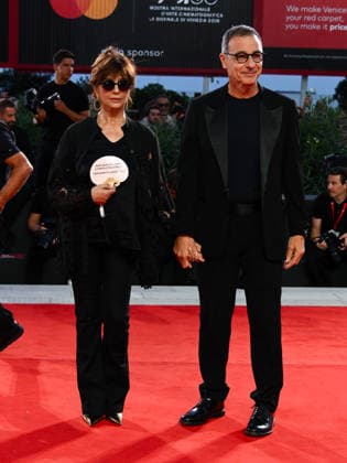 IPA88406548 - Venice, 83rd Venice International Film Festival 2026 - Night 10 - Red carpet for the Nuovo IMAIE Award. Pictured: Laura Morante, Francesco Giammatteo  Copyright: xAlbertoxTerenghi PoolxPhotoxEvenx xPoolxPhotoxEventsx08x IPA88406548