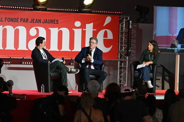 NEWS : Fete de l Humanite 2026 - 11 09 2026 Jean Luc Melenchon - Fete de l Huma 2026, Base 217, Essonne.  Copyright: xLionelxUrmanx