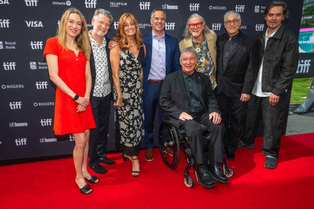 Celebrities attend the 51st Toronto International Film Festival Man in Motion: The Rick Hansen Story premiere Featuring: Ashley Fox, Derik Murray, Amanda Hansen, Mike Reid, Rick Hansen Where: Toronto, Ontario, Canada When: 11 Sep 2026 Credit: Captive Camera Cover Images EDITORIAL USE ONLY. NOT FOR USE BY NEWSPAPERS BASED IN THE UK. Copyright: xx coverimg56009416