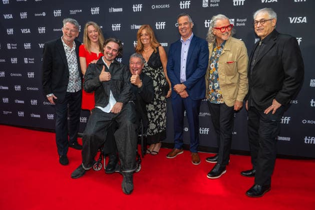 Celebrities attend the 51st Toronto International Film Festival Man in Motion: The Rick Hansen Story premiere Featuring: Derik Murray, Ashley Fox, Adrian Buitenhuis, Rick Hansen, Amanda Hansen Where: Toronto, Ontario, Canada When: 11 Sep 2026 Credit: Captive Camera Cover Images EDITORIAL USE ONLY. NOT FOR USE BY NEWSPAPERS BASED IN THE UK. Copyright: xx coverimg56009418