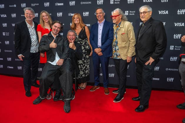 Celebrities attend the 51st Toronto International Film Festival Man in Motion: The Rick Hansen Story premiere Featuring: Derik Murray, Ashley Fox, Adrian Buitenhuis, Rick Hansen, Amanda Hansen Where: Toronto, Ontario, Canada When: 11 Sep 2026 Credit: Captive Camera Cover Images EDITORIAL USE ONLY. NOT FOR USE BY NEWSPAPERS BASED IN THE UK. Copyright: xx coverimg56009420