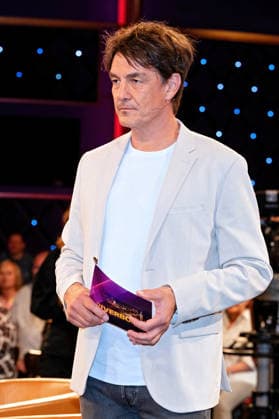 MDR Riverboat host Matze Knop during the taping of the MDR talk show Riverboat on September 11, 2026, at Mediacity Leipzig 20260911ADO0001