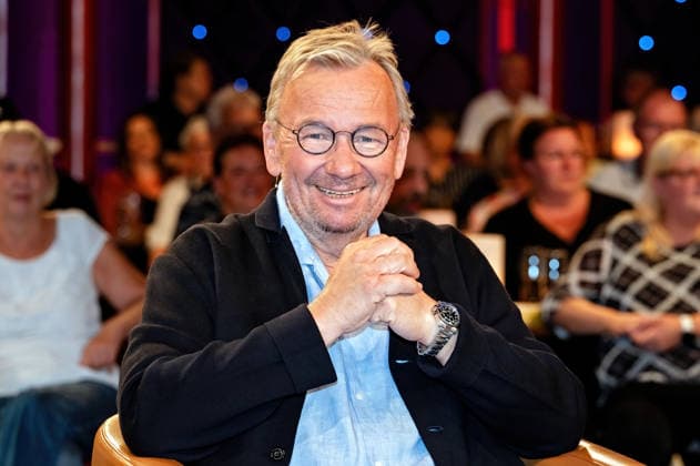 MDR Riverboat entertainer Bernd Stelter during the taping of the MDR talk show Riverboat on September 11, 2026, at Mediacity Leipzig 20260911ADO0012