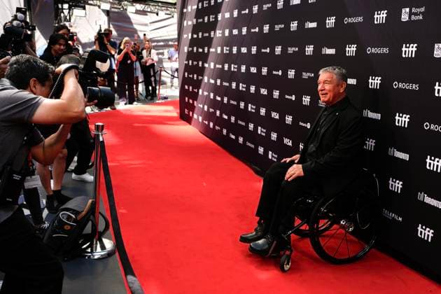 September 11, 2026, Toronto, On, CAN: Rick Hansen arrives on the red carpet to promote the film Man in Motion: The Rick Hansen story, at the Toronto International Film Festival, in Toronto, on Friday Sept. 11, 2026. Toronto CAN  - ZUMAc35_ 20260911_zaf_c35_055 Copyright: xChrisxYoungx