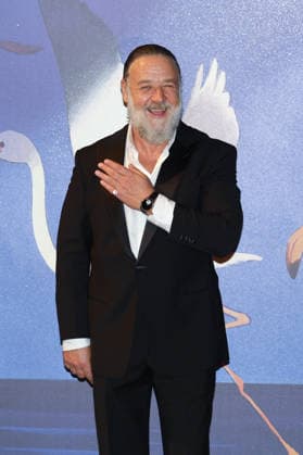 Venice 2026 What Love Builds Screening NB Russell Crowe attending the What Love Builds Red carpet as part of the 83th Venice International Film Festival at the Lido in Venice, Italy on September 11, 2026. Photo by Nasser Berzane ABACAPRESS.COM Venice Italy  Copyright: xBerzanexNasser ABACAx