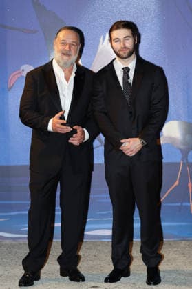 Venice 2026 What Love Builds Screening NB Russell Crowe, Tennyson Spencer Crowe attending the What Love Builds Red carpet as part of the 83th Venice International Film Festival at the Lido in Venice, Italy on September 11, 2026. Photo by Nasser Berzane ABACAPRESS.COM Venice Italy  Copyright: xBerzanexNasser ABACAx
