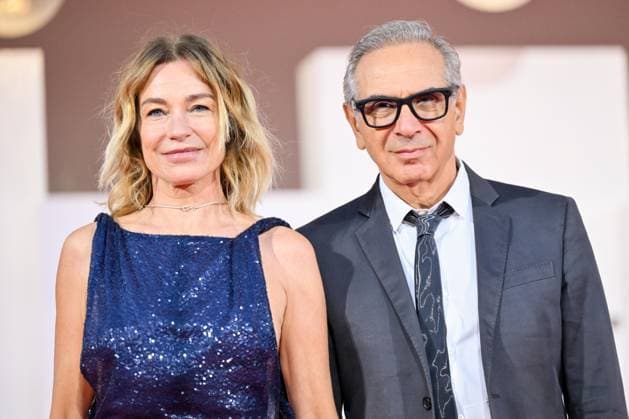 September 11, 2026, Venice, Rome, Italy: Stefania Rocca and Carlo Capasa, President of the National Chamber of Italian Fashion, during the red carpet for the new IMAIE Award, 83rd Venice Film Festival. Venice, September 11, 2026 Venice Italy  - ZUMAa289 20260911_zia_a289_424 Copyright: xMariaxLauraxAntonellix xAgfx