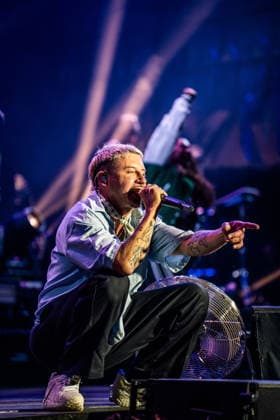 Macklemore Skanderborg, Denmark. 08th, August 2026. The American rapper and singer Macklemore performs a live concert during the Danish music festival SmukFest 2026 in Skanderborg. Denmark, Skanderborg  Copyright: xGonzalesxPhoto RolfxMeldgaardx
