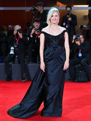 IPA88410433 - Venice International Film Festival 2026 - Night 10 - Red carpet for the film *UN BON AVOCAT*. Pictured: MÃ lanie Laurent  Copyright: xManuelexMangiarottix xPoolxPhotoxEventsx08x IPA88410433