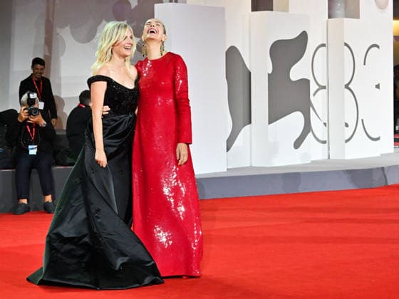 IPA88410484 - Venice International Film Festival 2026 - Night 10 - Red carpet for the film *UN BON AVOCAT*. Pictured: Carole Bouquet, MÃ lanie Laurent  Copyright: xManuelexMangiarottix xPoolxPhotoxEventsx08x IPA88410484