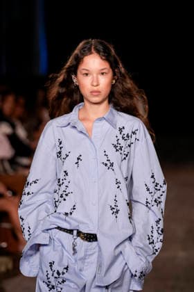 Aknvas Spring Summer 2027 show at New York Fashion Weej Aknvas Spring 2027 Show during NYFW, held at 88 10th Avenue in New York City, Thursday September 10, 2026., Credit:JENNIFER GRAYLOCK Avalon United States, New York, New York, 88 Tenth Avenue  Copyright: xJENNIFERxGRAYLOCKx xAvalonx 1133501091