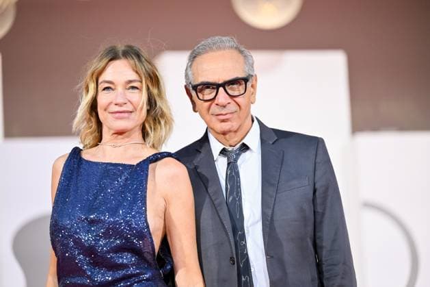 September 11, 2026, Venice, Rome, Italy: Stefania Rocca and Carlo Capasa, President of the National Chamber of Italian Fashion, during the red carpet for the new IMAIE Award, 83rd Venice Film Festival. Venice, September 11, 2026 Venice Italy  - ZUMAa289 20260911_zia_a289_558 Copyright: xMariaxLauraxAntonellix xAgfx