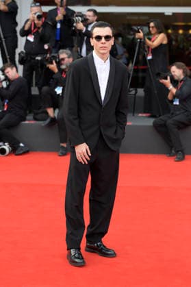 September 11, 2026, Venice Lido, Italy: Francesco Gheghi attends the red carpet of movie Dio ride during the 83rd Venice International Film Festival at Palazzo del Cinema. Venice Lido Italy - ZUMAs197 20260911_aaa_s197_307 Copyright: xMarioxCartellix