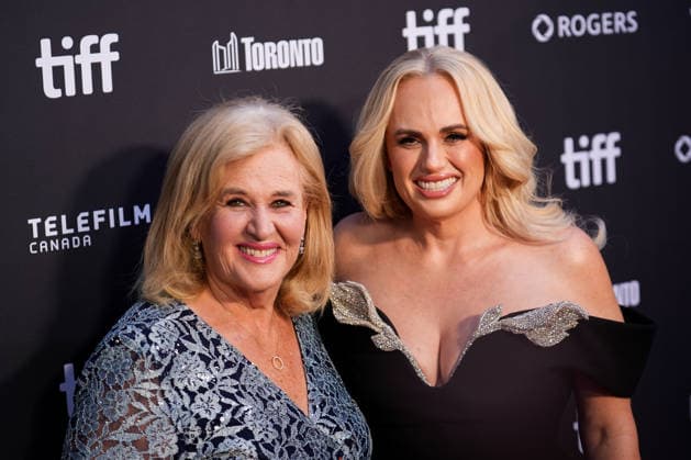 2026 Toronto International Film Festival - Girl Group TORONTO, CANADA - SEPTEMBER 11: Rebel Wilson (R) and her mother Sue Bownds (L) attend the premiere of Girl Group during the 2026 Toronto International Film Festival at Roy Thomson Hall in Toronto, Ontario, Canada, on September 11, 2026. Mert Alper Dervis Anadolu Toronto Canada. Editorial use only. Please get in touch for any other usage.  Copyright: x2026xAnadoluxMertxAlperxDervisx
