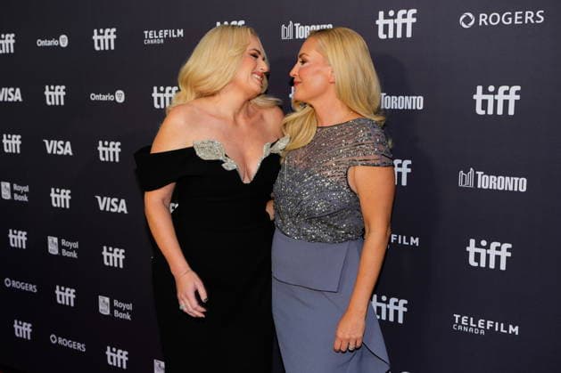 September 11, 2026, Toronto, On, CAN: Rebel Wilson and her wife Ramona Agruma arrive on the red carpet to promote the film Girl Group at the Toronto International Film Festival, in Toronto, on Friday, Sept. 11, 2026. Toronto CAN  - ZUMAc35_ 20260911_zaf_c35_214 Copyright: xChrisxYoungx