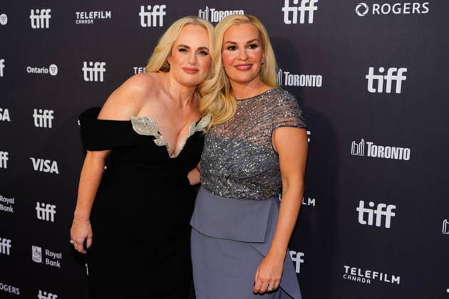 September 11, 2026, Toronto, On, CAN: Rebel Wilson and her wife Ramona Agruma arrive on the red carpet to promote the film Girl Group at the Toronto International Film Festival, in Toronto, on Friday, Sept. 11, 2026. Toronto CAN  - ZUMAc35_ 20260911_zaf_c35_216 Copyright: xChrisxYoungx