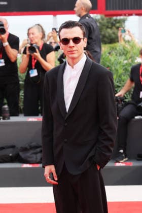 VENICE, ITALY - SEPTEMBER 11: Francesco Gheghi attends the Kami Nour Screening during the 83rd Venice International Film Festival at Sala Grande on September 11, 2026 in Venice, Italy. (Photo by Mark Cape Insidefoto) markxcape