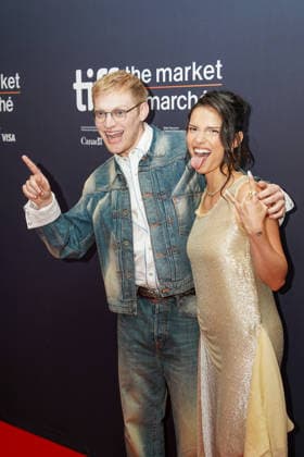 2026 Toronto International Film Festival - ˜Obsession™ Premiere Director Curry Barker and actress Inde Navarette attend the red carpet for the ˜Obsession™ premiere during the 2026 Toronto International Film Festival (TIFF) at John W. H. Bassett Theatre. on September 11, 2026 in Toronto, Canada. (Photo by Leonardo Ramirez Eyepix Group) Copyright: xLeonardoxRamirez xEyepixxGroupx LR11092026-02163