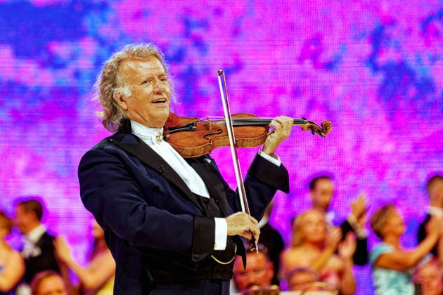 September 11, 2026, Manchester, United Kingdom: Andre Rieu and The Johann Strauss Orchestra is performing at Co-op Live in Manchester Manchester United Kingdom  - ZUMAp211 20260911_aap_p211_003 Copyright: xAndyxVonxPipx