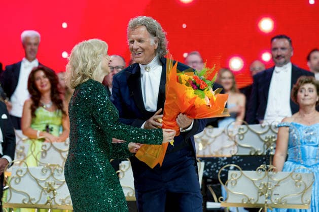 September 11, 2026, Manchester, United Kingdom: Andre Rieu and The Johann Strauss Orchestra is performing at Co-op Live in Manchester Manchester United Kingdom  - ZUMAp211 20260911_aap_p211_008 Copyright: xAndyxVonxPipx