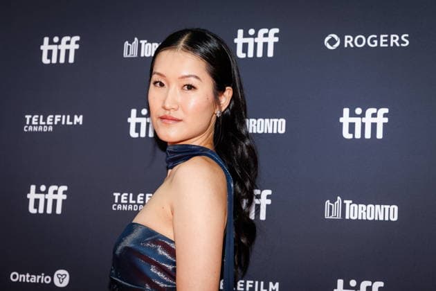 September 11, 2026, Toronto, On, Canada: Actress Liz Lin is photographed on the red carpet for the film The Julia Set during the Toronto International Film Festival in Toronto, on Friday, Sept. 11, 2026. Toronto Canada  - ZUMAc35_ 20260911_zaf_c35_243 Copyright: xKeitoxNewmanx