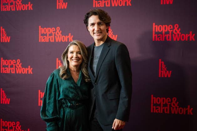September 11, 2026, Toronto, On, Canada: Former prime minister Justin Trudeau and his former chief of staff, Katie Telford, are pictured at a launch event for their new media and entertainment production company, Hope and Hard Work, during the Toronto International Film Festival at TIFF Lightbox in Toronto, on Friday, Sept. 11, 2026. Toronto Canada - ZUMAc35_ 20260911_zaf_c35_258 Copyright: xLauraxProctorx
