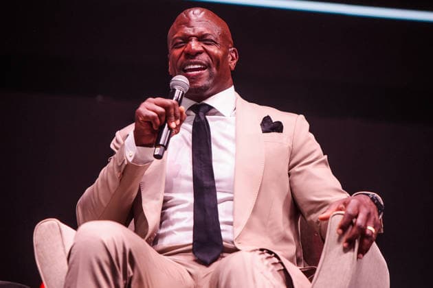 BELO HORIZONTE, MG - 11.09.2026: ATOR TERRY CREWS EM BH NO HOTMART FIRE - Actor Terry Crews in BH at Hotmart Fire. The event took place at Expominas in Belo Horizonte, this Friday night (11). x3014512x  AllanxCalisto