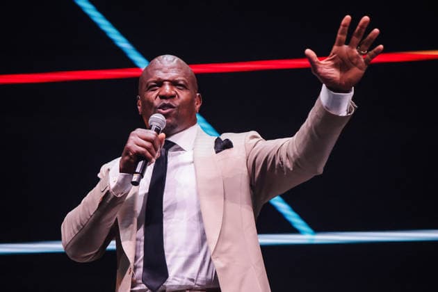 BELO HORIZONTE, MG - 11.09.2026: ATOR TERRY CREWS EM BH NO HOTMART FIRE - Actor Terry Crews in BH at Hotmart Fire. The event took place at Expominas in Belo Horizonte, this Friday night (11). x3014535x  AllanxCalisto